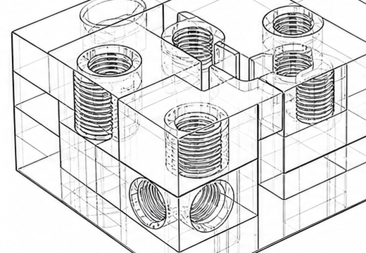 Miniatura tecnica CNC PMMA  5